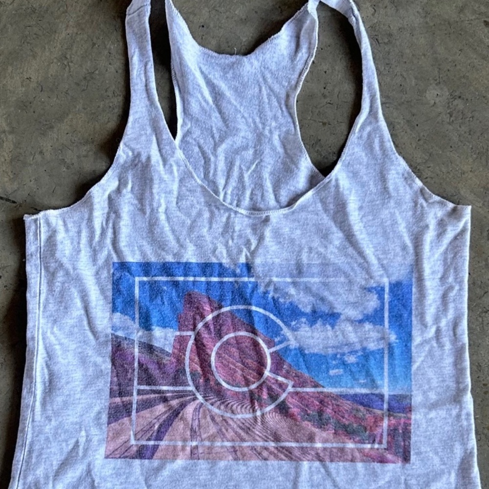 Colorado Red Rocks tank top